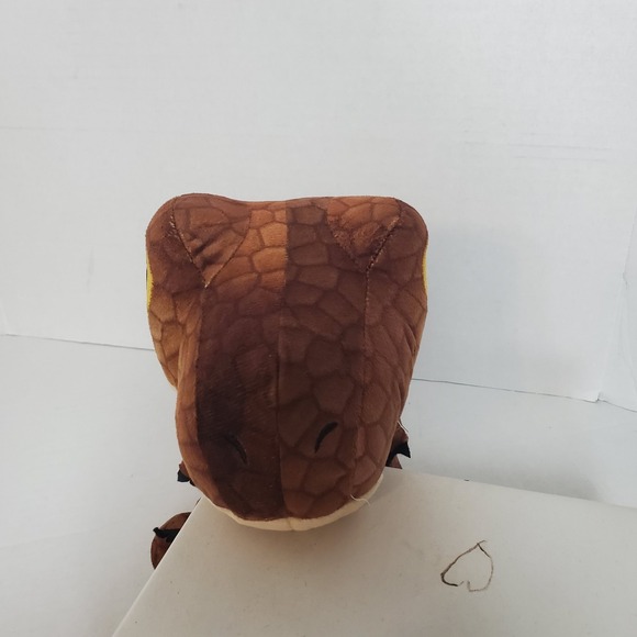 Jurassic Park T-Rex Plush Dinosaur Brown Stuffed Animal Toy - Picture 3 of 16